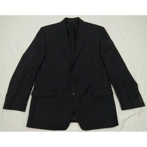 Lauren Ralph Lauren 100% Wool Windowpane 2 Button Blazer Sport Coat Jacket 44 R